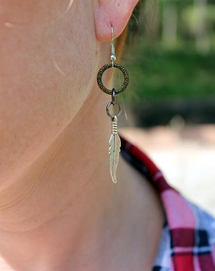 Mixed Metal Earrings