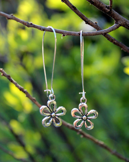 Nature Charm Drop Earrings