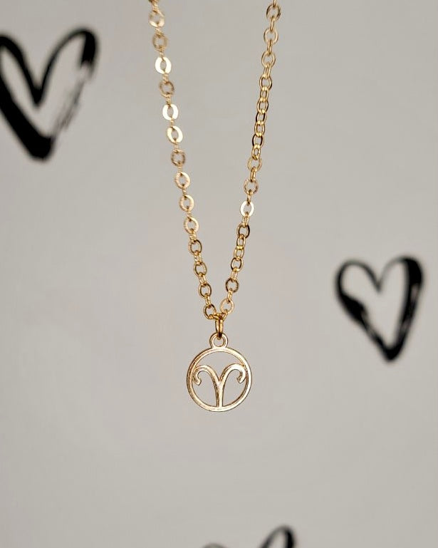 Gold Zodiac Necklace