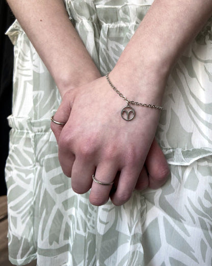 Silver Zodiac Bracelet