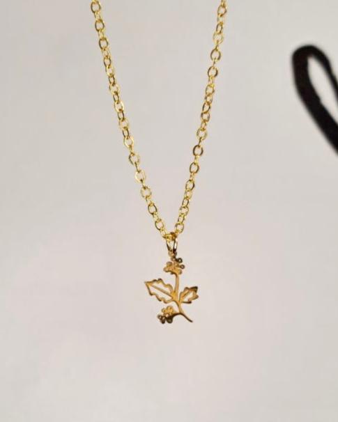 Birth Month Flower Necklace