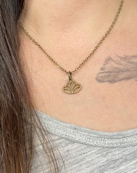 Lotus Necklace