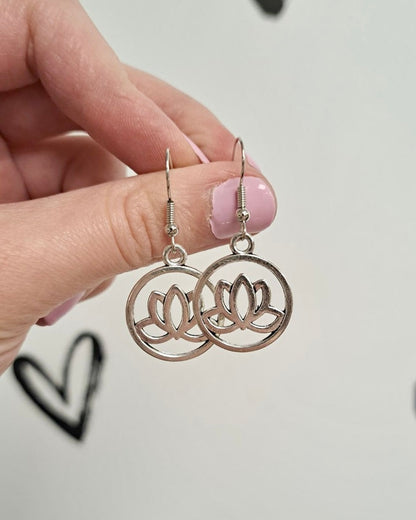 Lotus Earrings