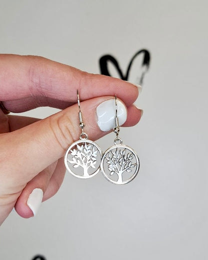 Oak Tree Earrings