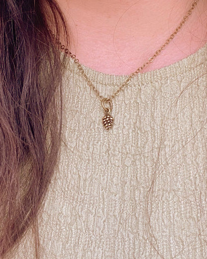 Pine Cone Necklace