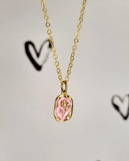 Enchanted Rose Necklace