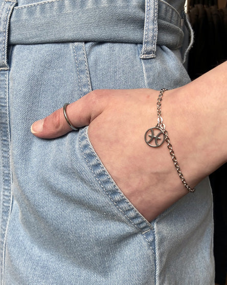 Silver Zodiac Bracelet