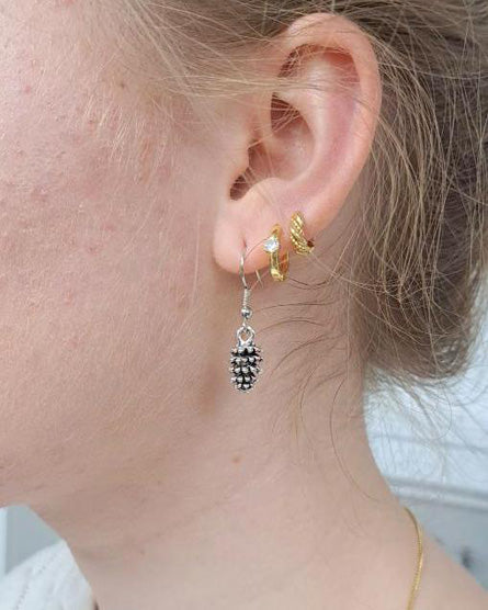 Pine Cone Earrings